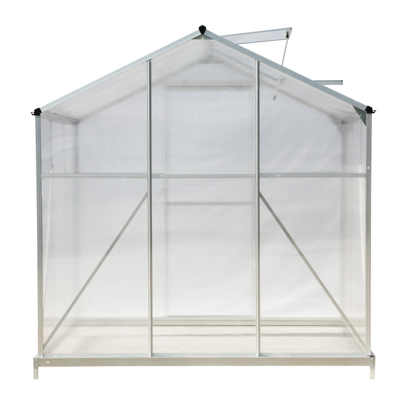 Aiza Greenhouse, 195cm H x 190cm W x 190cm D, White