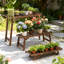 Marjorie  Solid Wood Plant Stand 3 Tier Set of 3