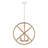 Marina 4-Light Chandelier in Natural White-460930000