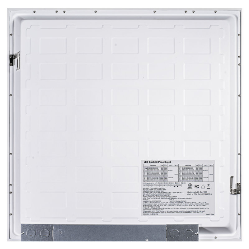 Teja Dimmable Rectangle Flat Panel Ceiling Light