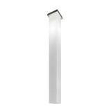Tubes Ceiling Lamp 60 Smoky Transparent Matt Nickel E26 Ul