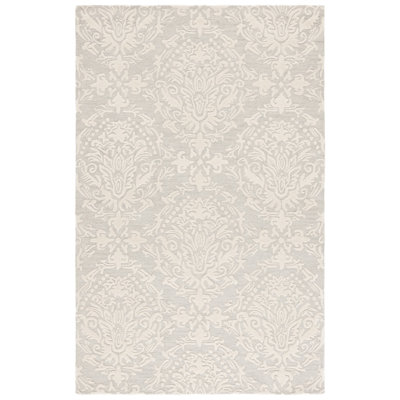 Ferrera Hand-Tufted Wool Sage / Ivory Area Rug