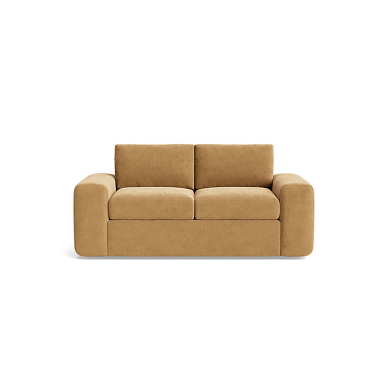 The OG Loveseat (70"), Performance Velvet - Nutmeg
