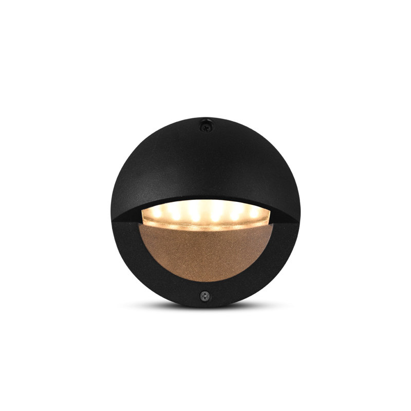 5-in Modern Low-Voltage 3-Watt ETL Certified Integrated LED Outdoor Steps Light