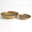 Linen Round Tray-Brass-Sm
