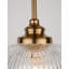 1 - Light Satin Gold Single Pendant