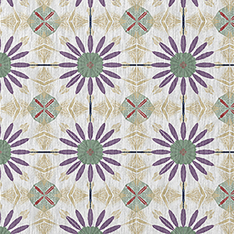 Tapis intérieur / extérieur en chenille tissé à la machine - vert, Rectangle 2 pi x 3 pi