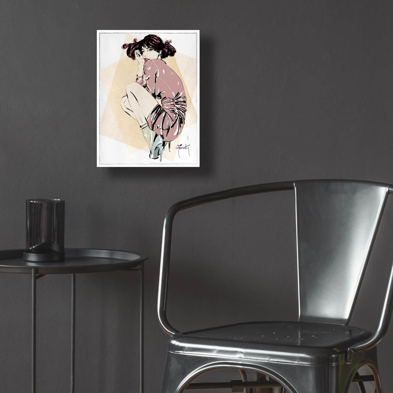 "In A Pose" par TM Borenstein, H 16 po x l 12 po