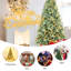 Arbre de Noël illuminé 9 pi avec 800 lumières DEL blanc chaud - Arbre de Noël artificiel à charnière de qualité supérieure avec assemblage facile, support pliable et 3268 conseils réalistes pour la décoration des Fêtes-134252237