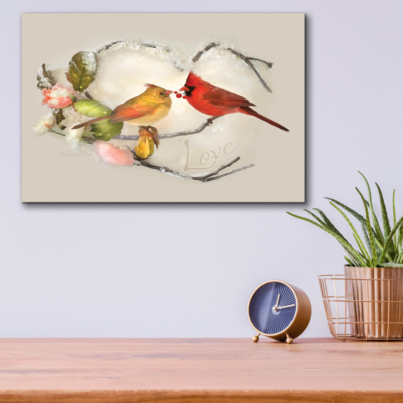 Art mural en verre épique «Winter Warmth» par Art and a Little Magic, H 12 po x l 16 po x P 0,13 po