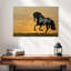 Brampt Black Horse At Sunset-108695851
