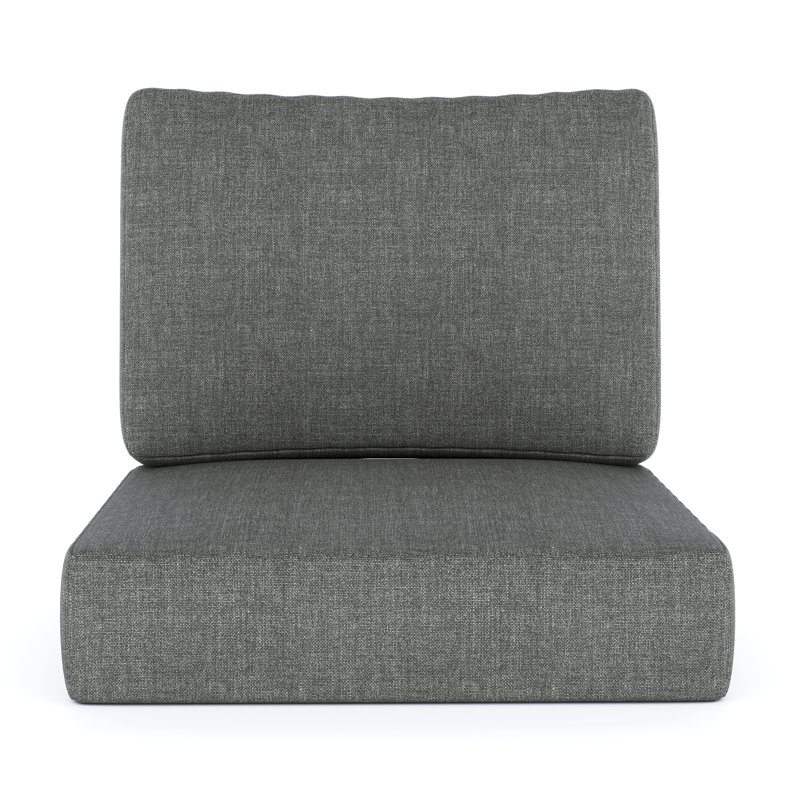 Coussin de dossier / siège d'extérieur, Fumée mélangée