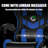 Czlolo Gaming Chair, Ergonomic Office Desk Chair, With Footrest And Lumbar Support Massager, High Backrest Reclining Adjustable Game Chair-1101270952