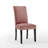 Modway Silver Orchid Lind Velvet Nailhead Trim Dining Side Chairs-1029834752