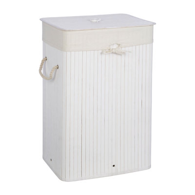 Audubon Bamboo Laundry Hamper with Handles