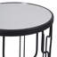 Mel Glass Top Frame Nesting Tables