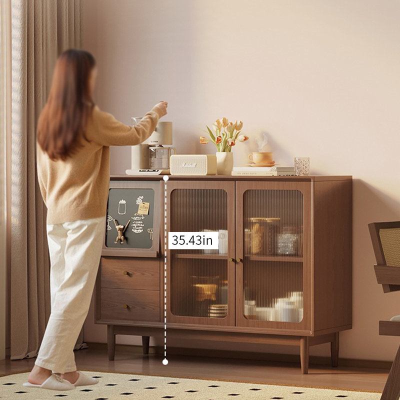 Simple Glass Cabinet Door Display Case