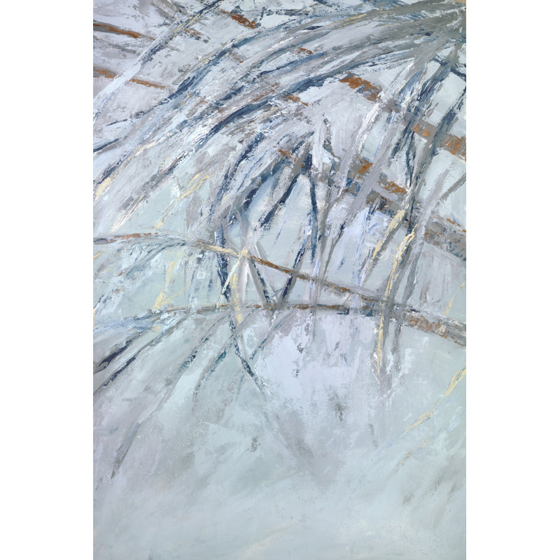 Palms I by Rob Delamater - Wrapped Canvas Painting, 46cm H x 30cm W 