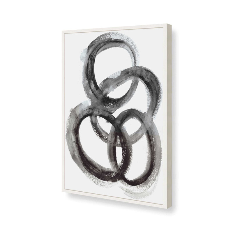 Impression de connexions infinies, Blanc opaque, H 15 po x l 12 po
