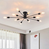 Lorise 10 - Light Dimmable Sputnik Sphere Chandelier