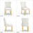 Velvet Upholstered Tufted Parsons Dining Chair With Nailhead Trim (Set Of 8)-115748452-115748453-115748450