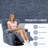 360° Swivel Rocker Manual Bryd, Rocking Chair With Cup Holder, Headrest Movement Bryd Chair For Adults, Glider Bryd,For Living Room,Nursery ,Bedroom-1815885404