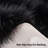 Soft Fluffy Black Faux Sheepskin Area Rug-168919339