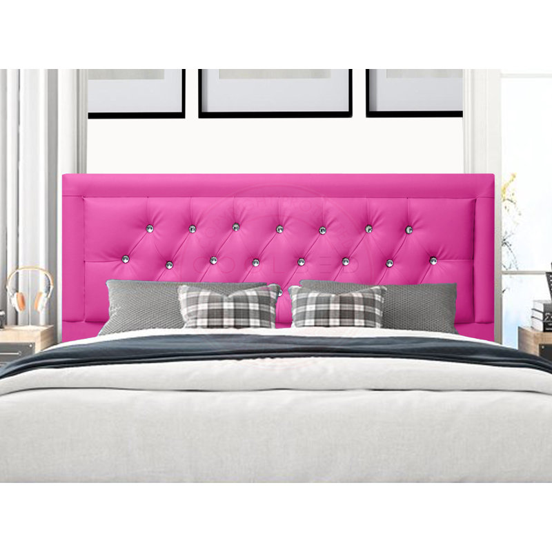 Lechlade Upholstered Headboard, Single (3'), Red
