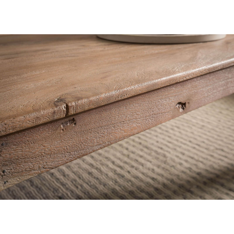 Amsterdam Solid Wood Coffee Table with Storage