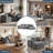 Compression Cloud Sofas, Corduroy 102 Inch Modern Sectional For Home