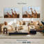 Brampt Three Brown Giraffes-108098704