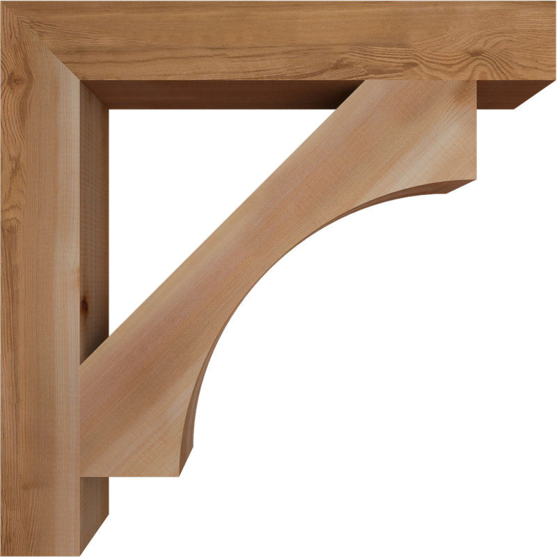 Support Westlake Block, Cèdre rouge de l'Ouest (lisse), H 28 po x l 3,5 po x P 28 po