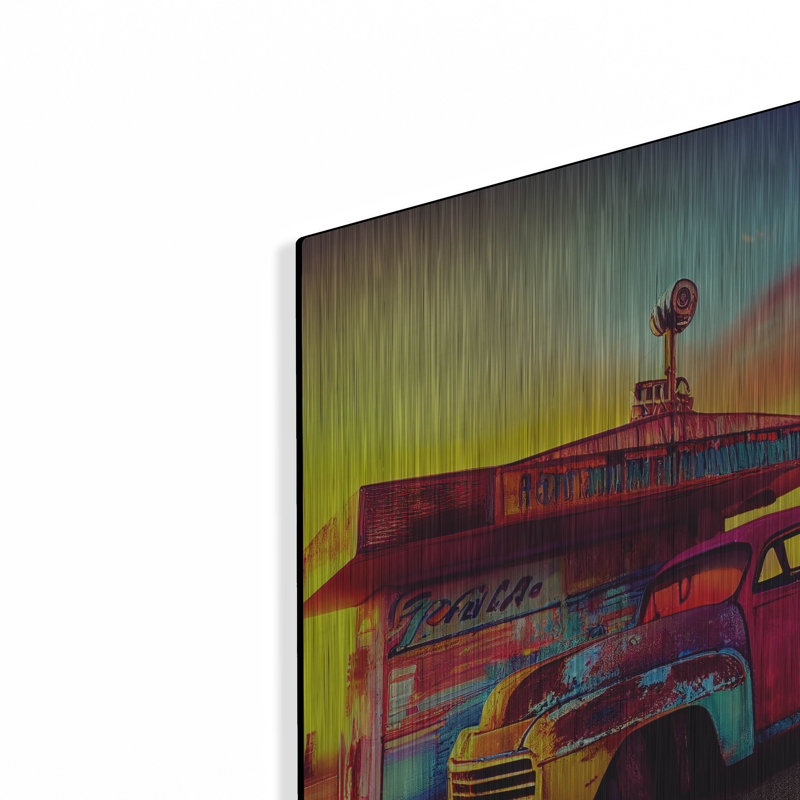 «Route 66 9» par Ray Heere, H 12 po x l 12 po