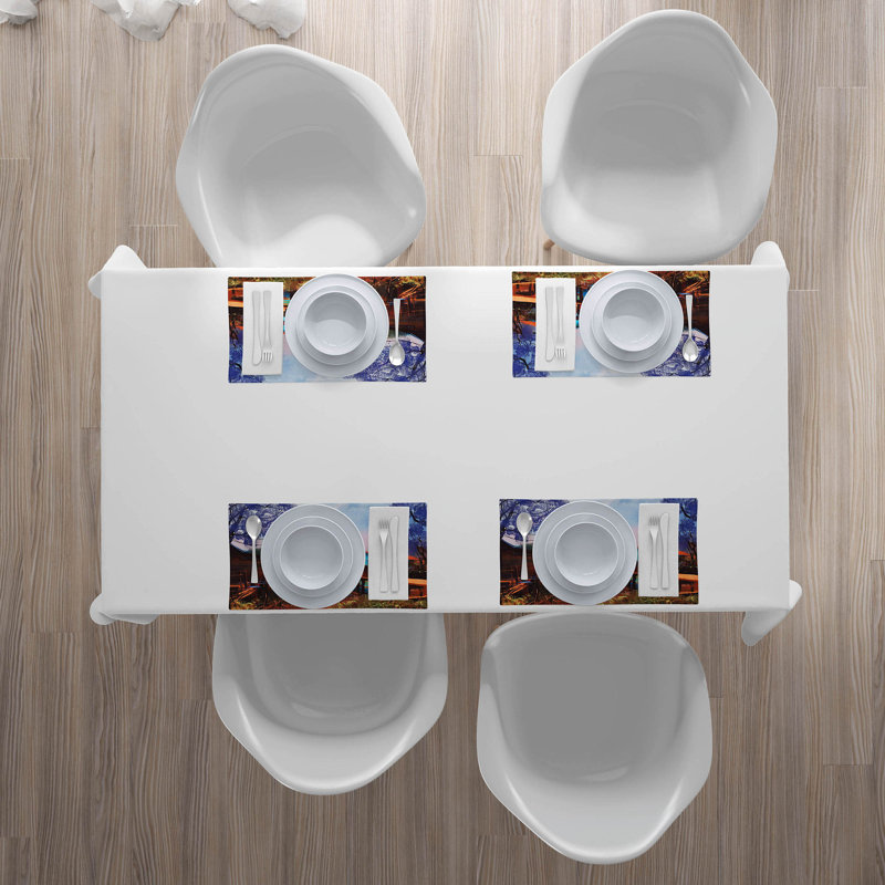 Polyester Animals/Nature Rectangle Placemat