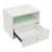 Floating Bedside Cabinet Floating Nightstand With Slide Drawers-875936802