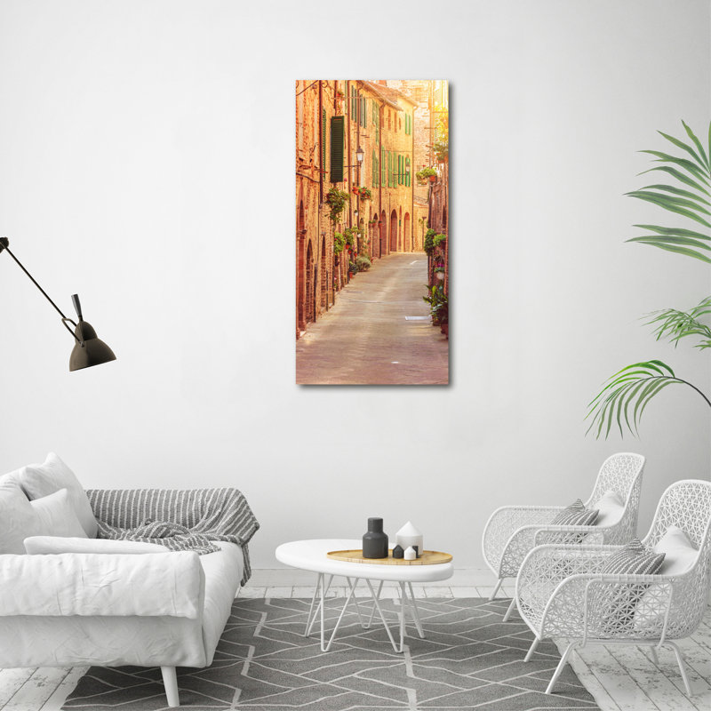Italian Streets - Wrapped Canvas Print