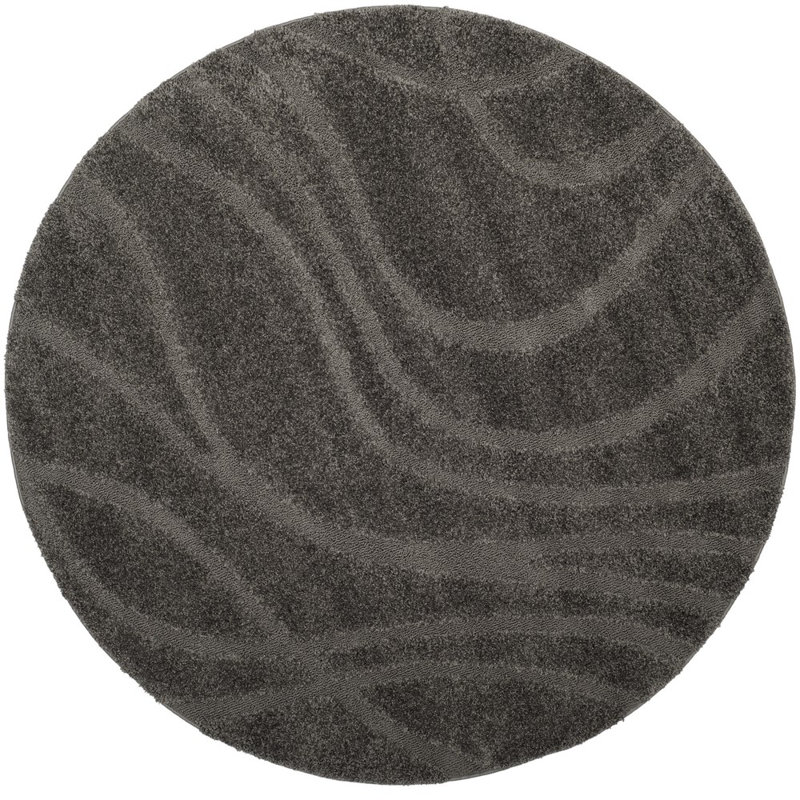 Shepton Mallet Abstract Area Rug, Round 122cm
