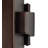 Yehiel Steel Flush Mounted Sconce