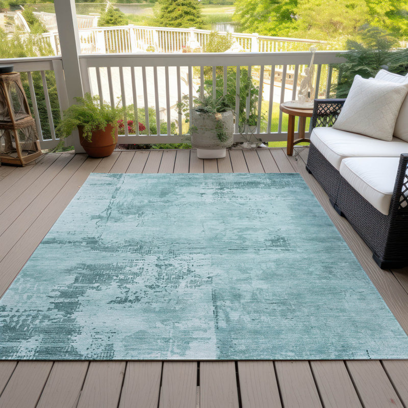  Machine Washable Indoor/Outdoor Chayden ACN1062 Rug, Rectangle 8' x 10'