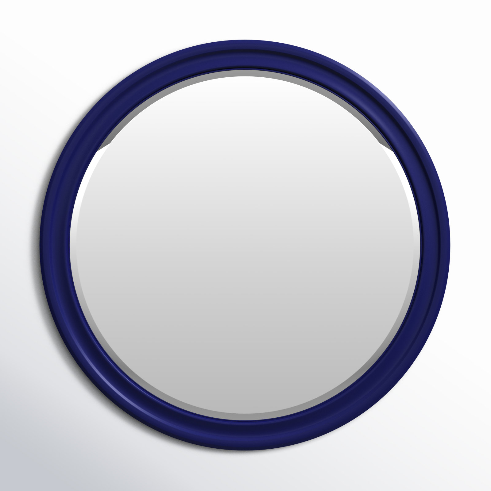Talvi 36" Accent Mirror, Navy