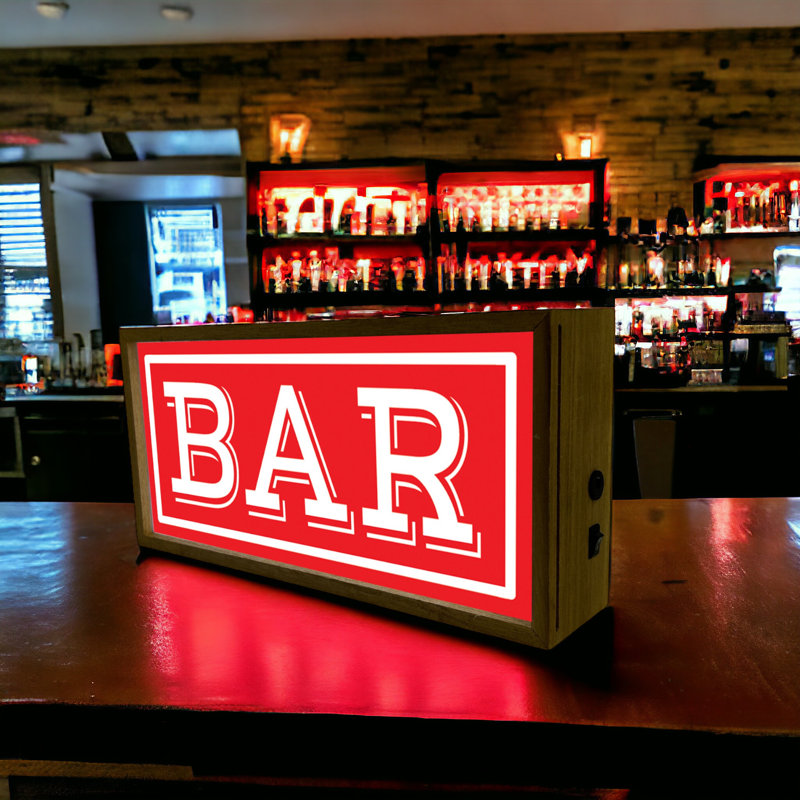 Saeshta Bar 15" LED Sign