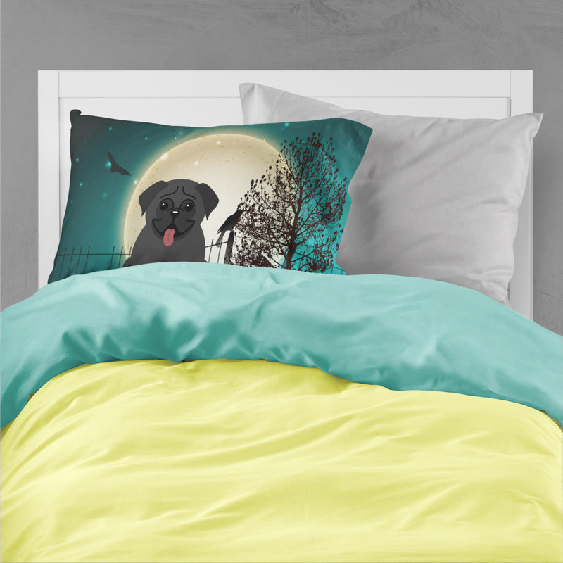 Microfiber, Black Pug