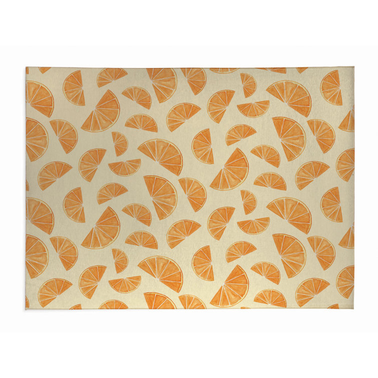 Summer Oranges Outdoor Rug