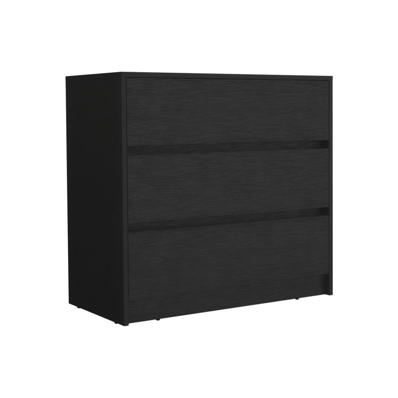  Commode 3 tiroirs 34 "noire