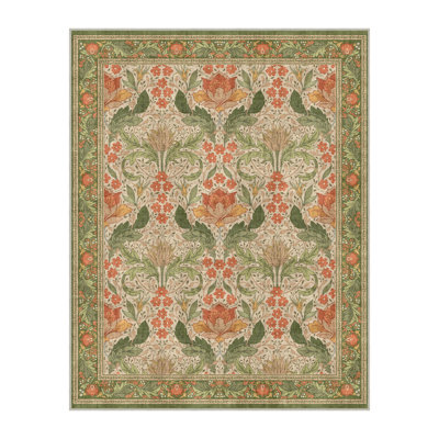 Non-Skid Machine Washable Area Rug