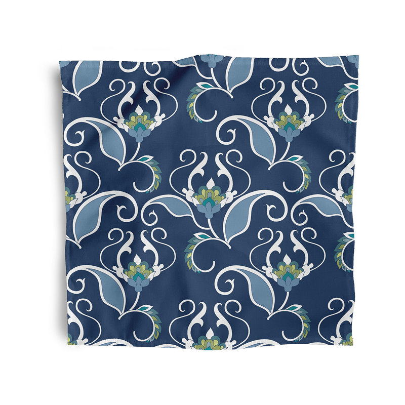 Clodean West Indies Napkins, Navy