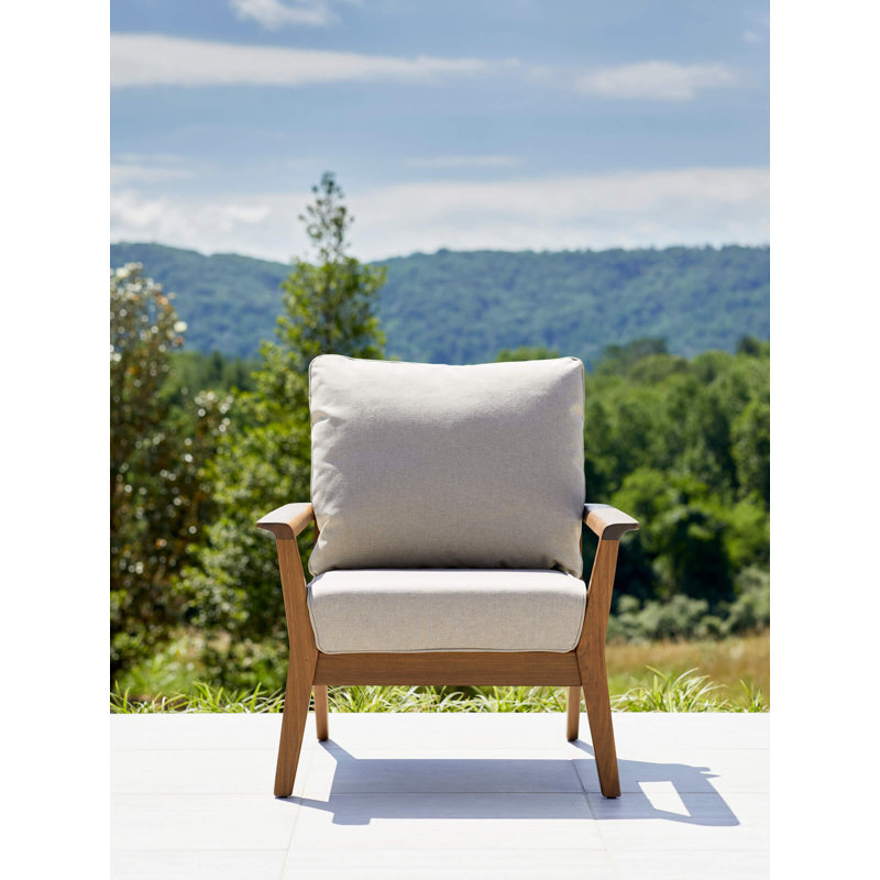 Sky Outdoor Lounge Chair, Premier Flax