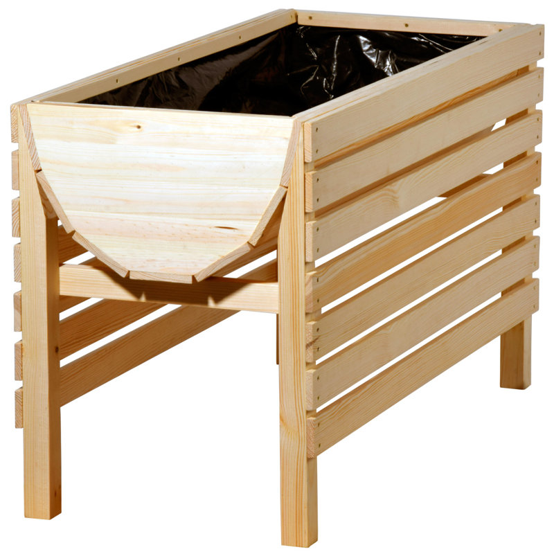 Aakas Wood Raised Garden Bed
