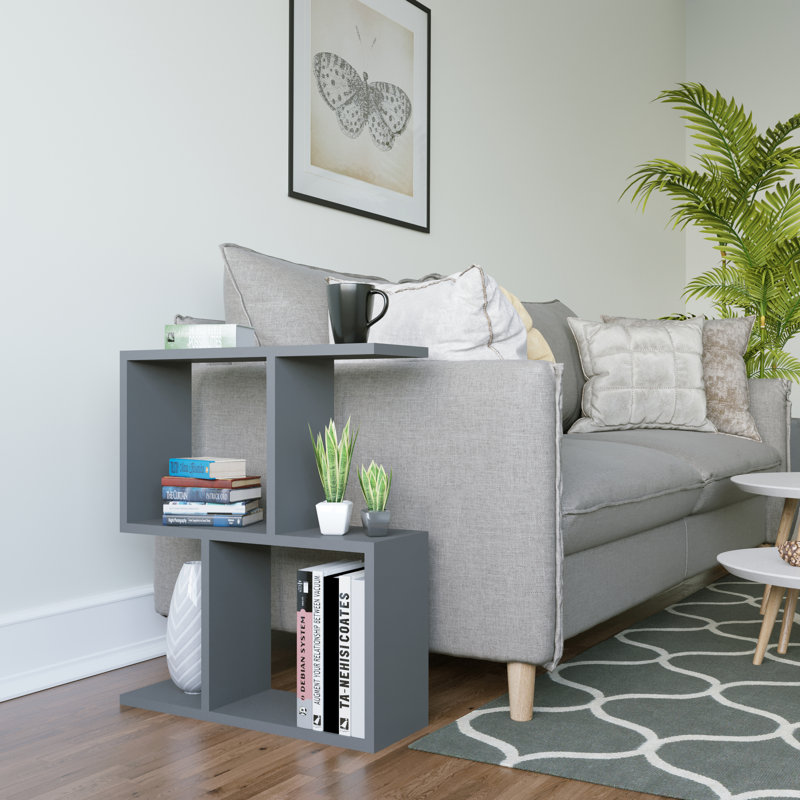 Fazio End Table, Anthracite