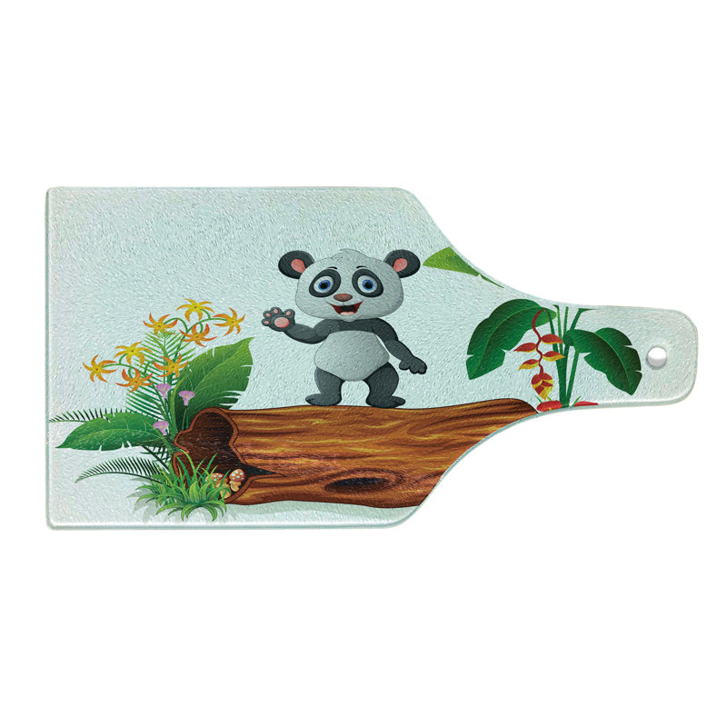 Planche à découper en verre trempé Ambesonne
